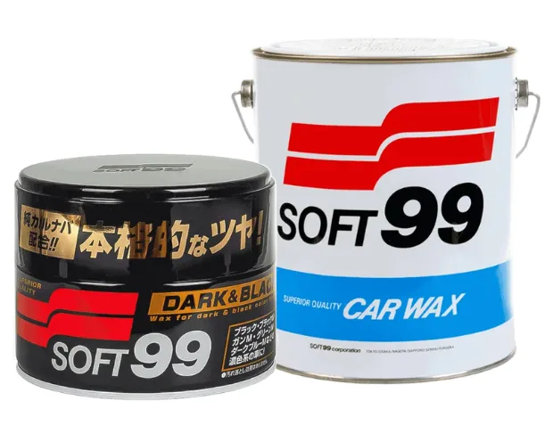 Твёрдый воск SOFT99 Dark & Black Wax