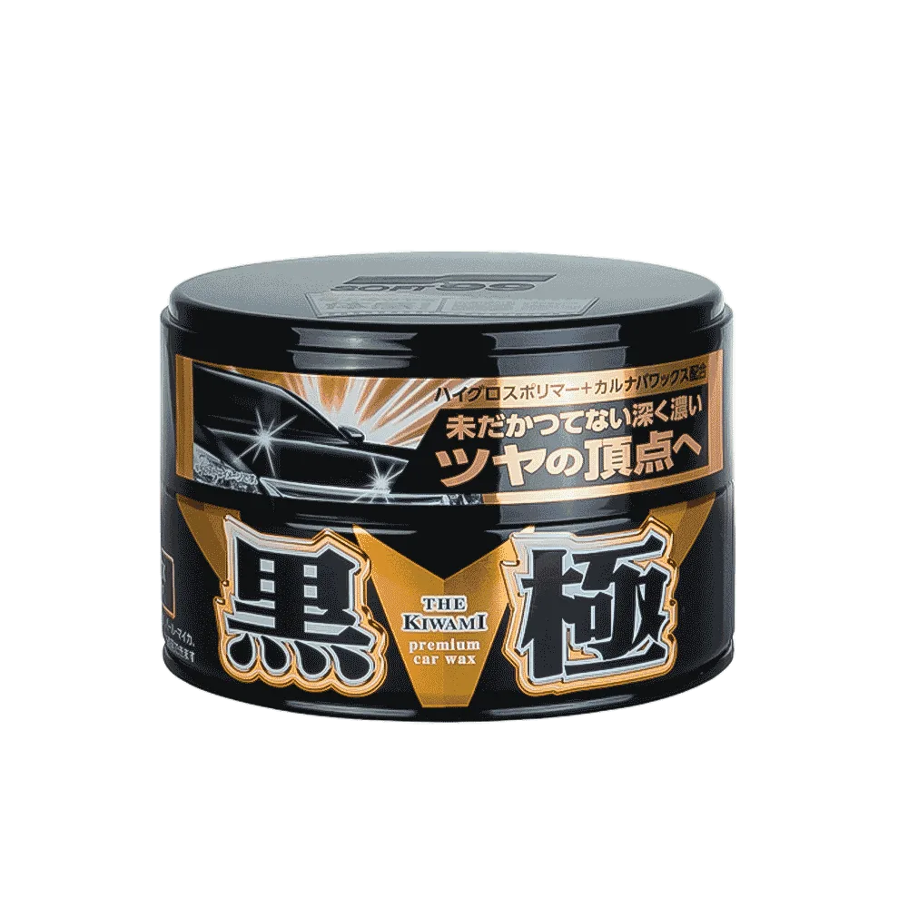 Твёрдый воск SOFT99 Kiwami Extreme Gloss Wax Black