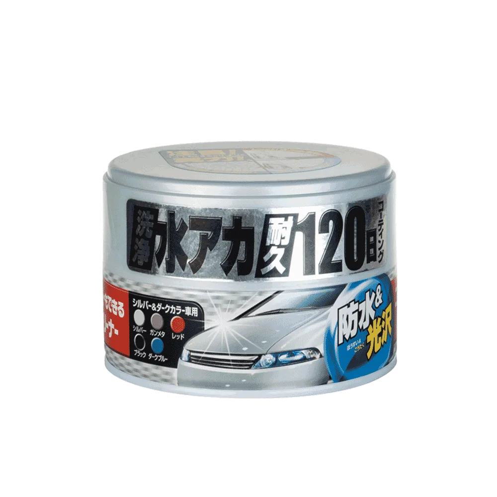 Мягкий воск SOFT99 Coating & Cleaning Wax Silver & Dark