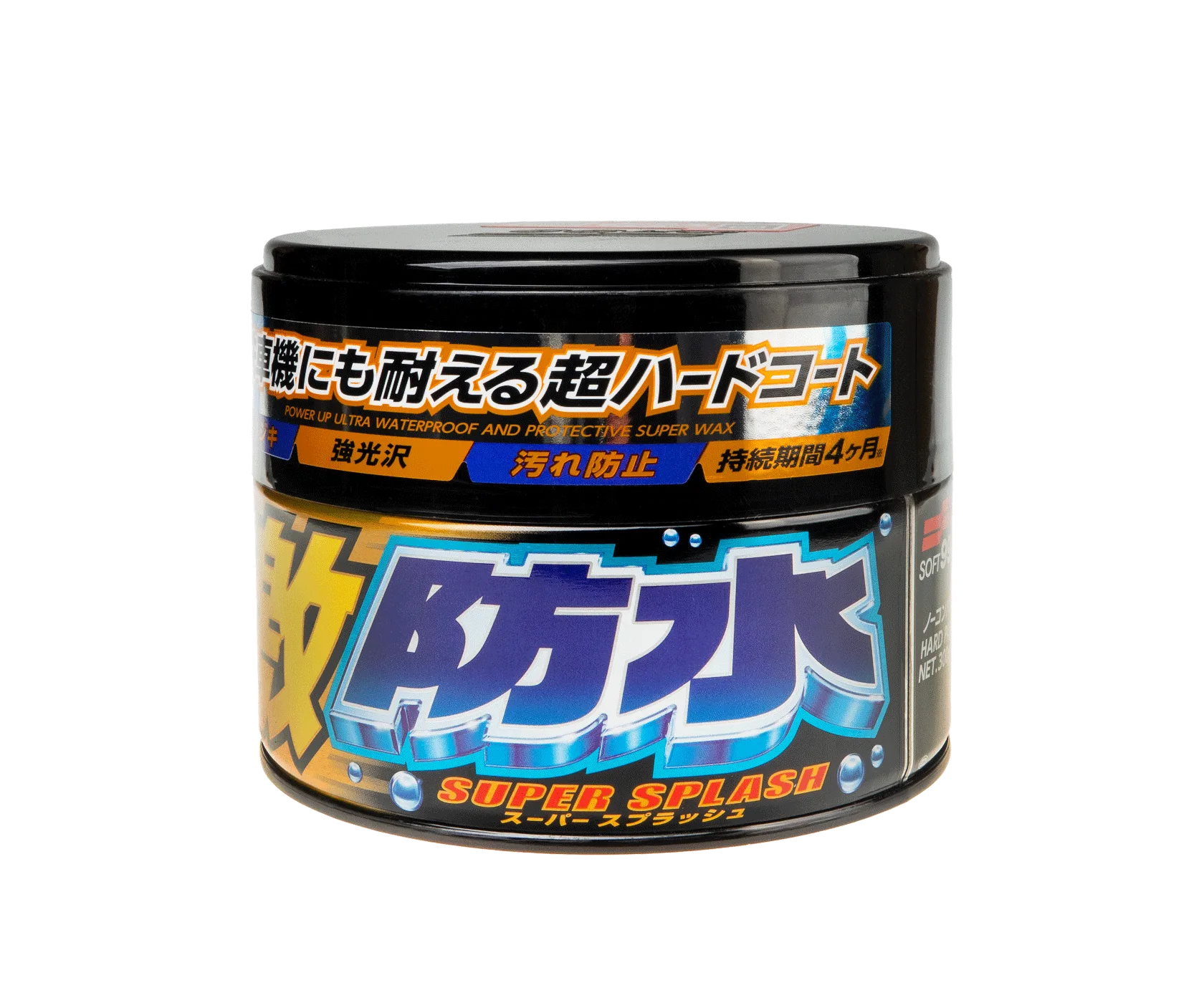 Твёрдый воск SOFT99 Water Block Wax Black