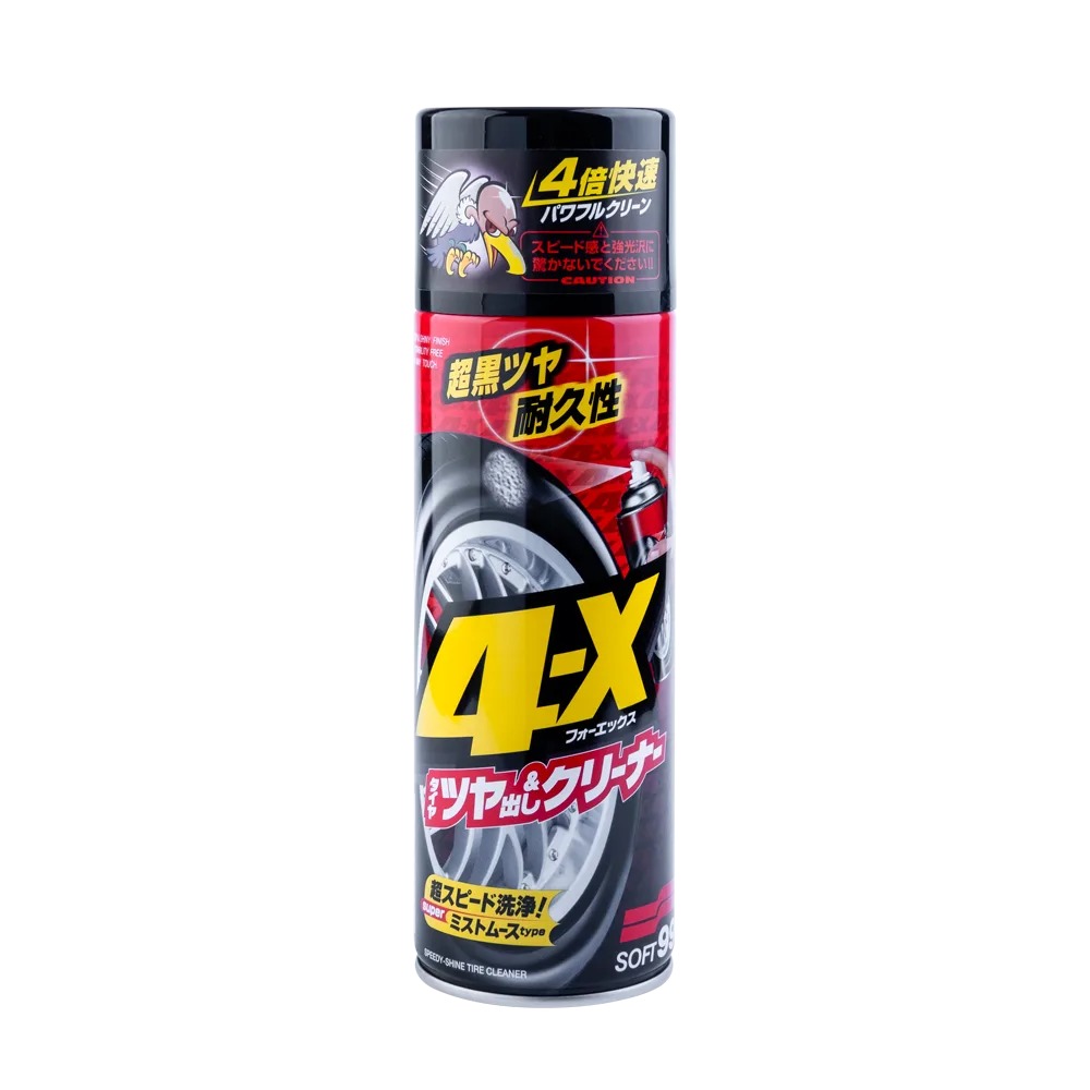 Чернение для шин SOFT99 4-X Tire Cleaner