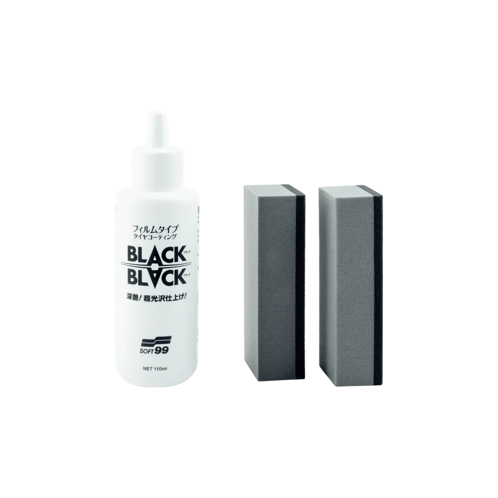 Чернение для шин SOFT99 Black Black Hard Coat for Tire
