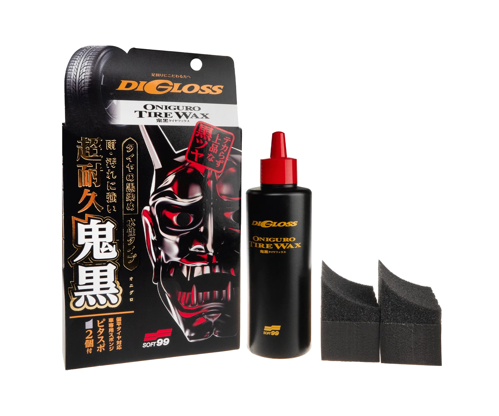 Чернение для шин SOFT99 DiGloss Black Devil Tire Wax