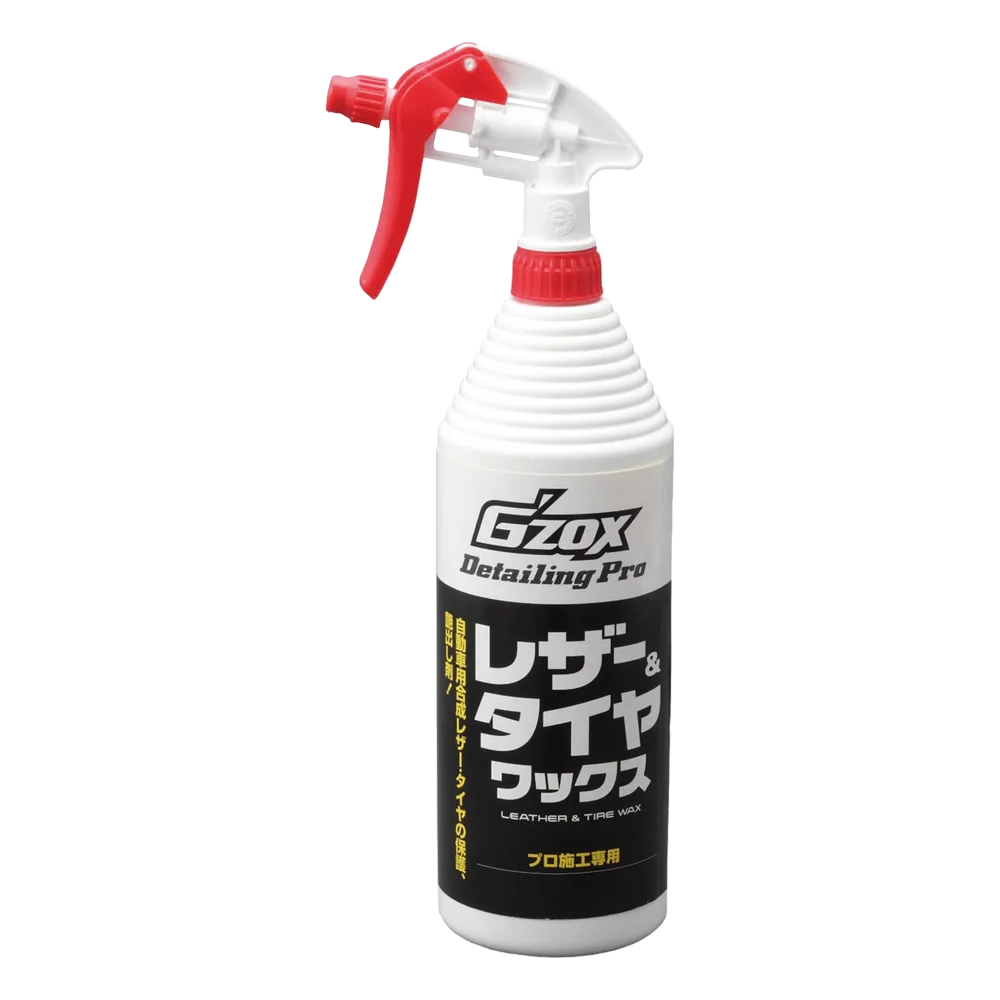 Защита кожанных поверхностей G'zox Leather & Tire Wax