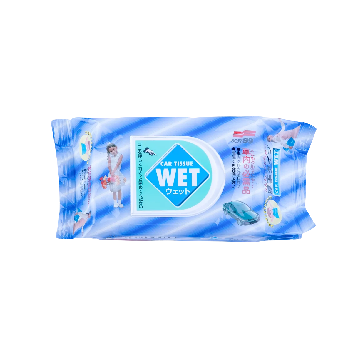Влажные салфетки SOFT99 Car Tissue Wet