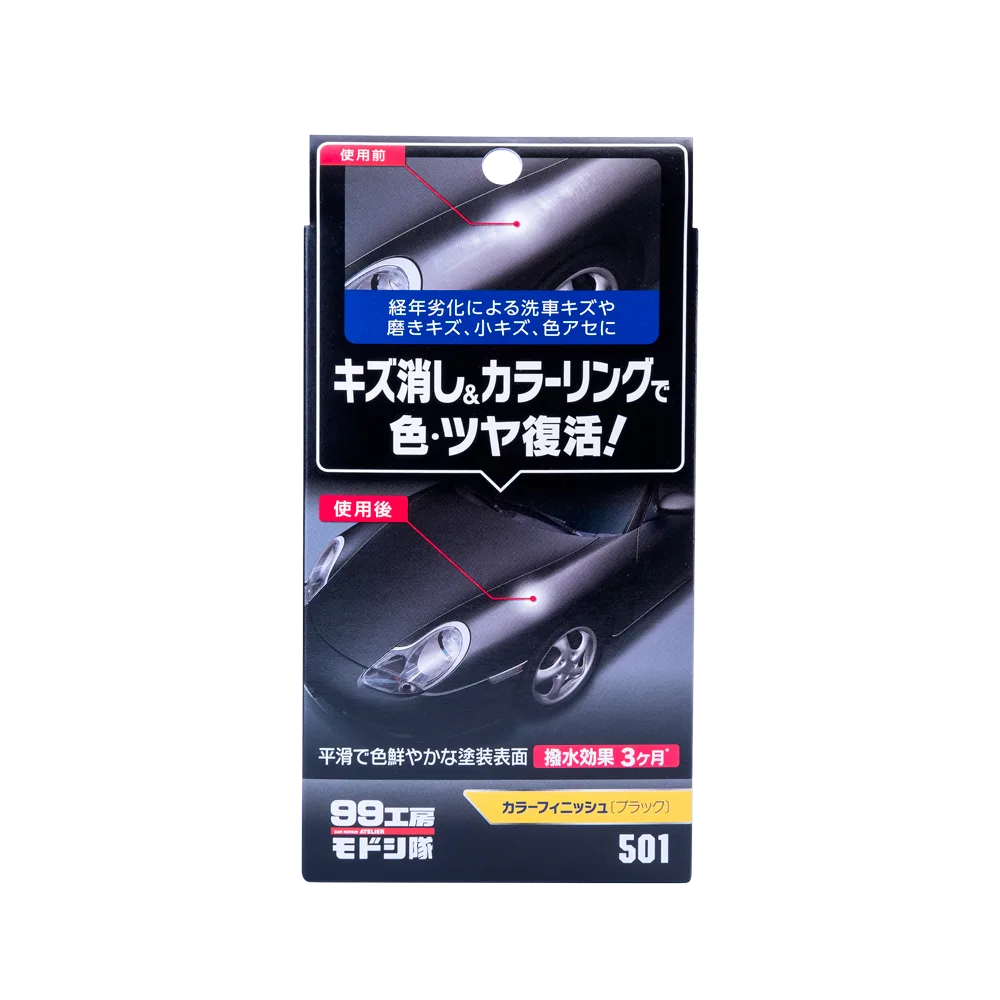 Цветообогащающая полироль SOFT99 Color Finish Black