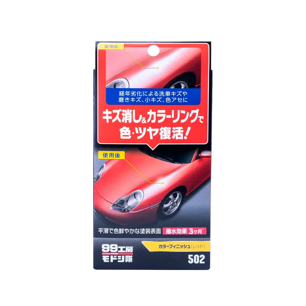 Цветообогащающая полироль SOFT99 Color Finish Red