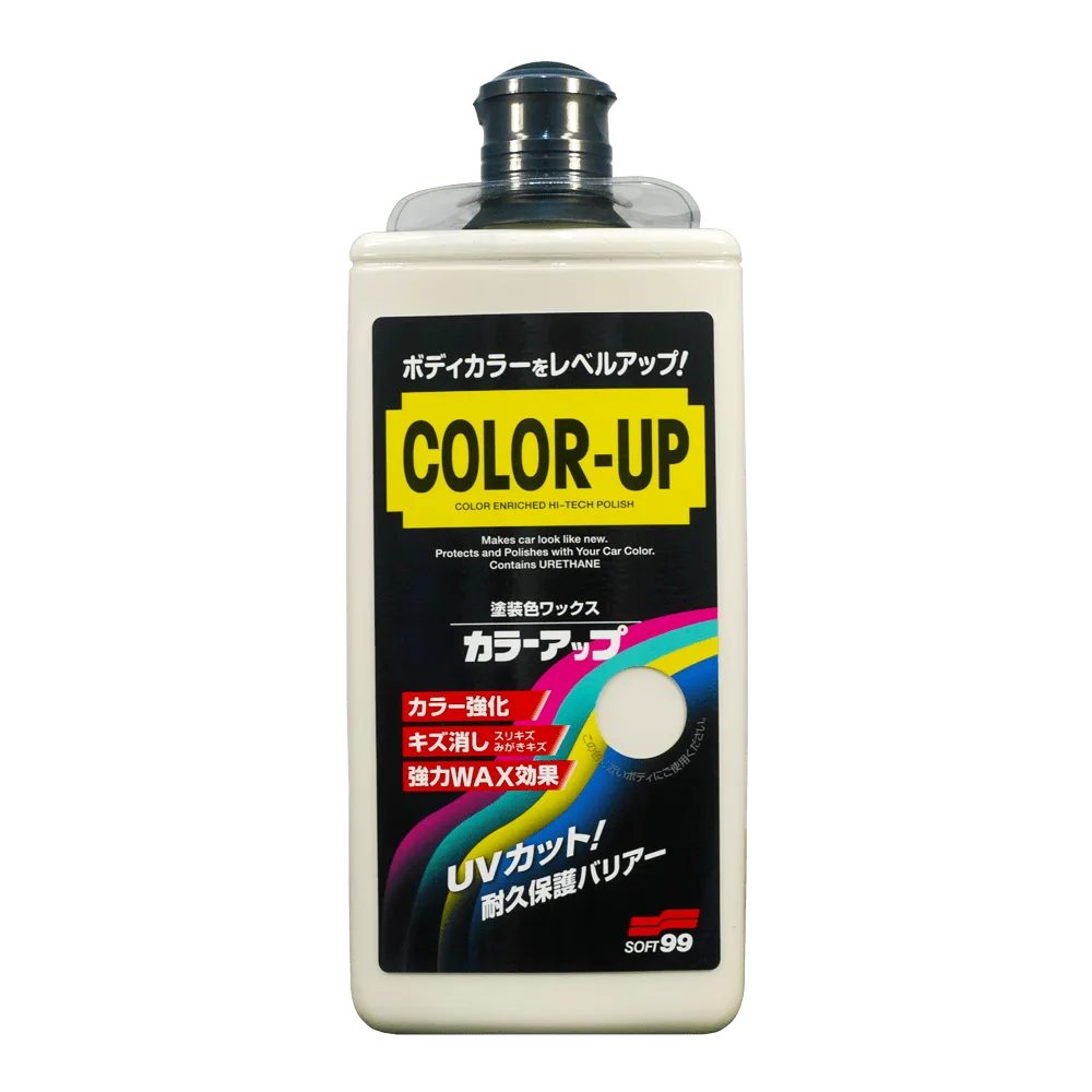 Цветообогащающая полироль SOFT99 Color Up White