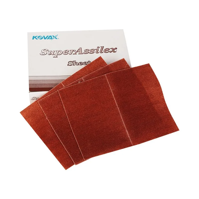 Шлифовальный лист KOVAX Super Assilex Brown K360 170×130 mm