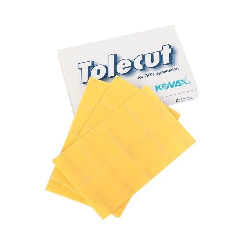 Шлифовальный лист KOVAX Tolecut Yellow Stick-on K800 35×29 mm