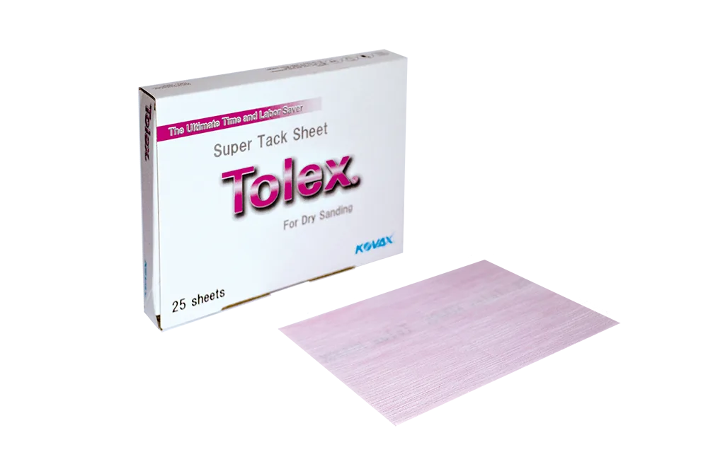 Шлифовальный лист KOVAX Tolex Pink K1500 170×130 mm
