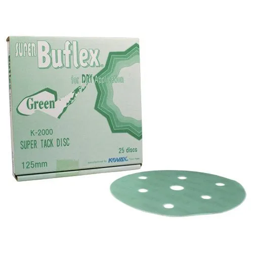 Шлифовальный круг KOVAX Buflex Dry Green K2000 Ø125 mm