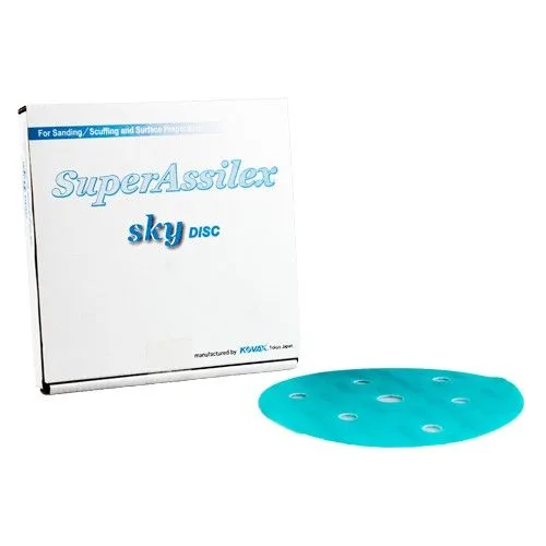 Шлифовальный круг KOVAX Super Assilex Sky K600 Ø125 mm 7 holes