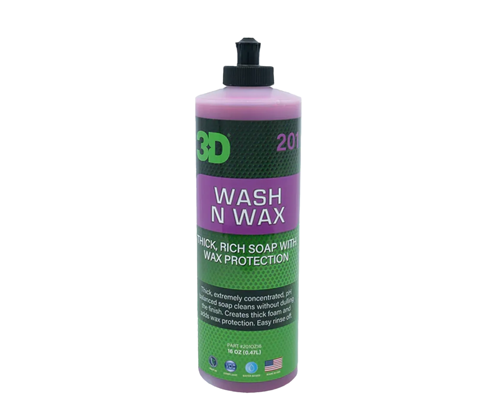 Шампунь 3D Wash N Wax Shampoo