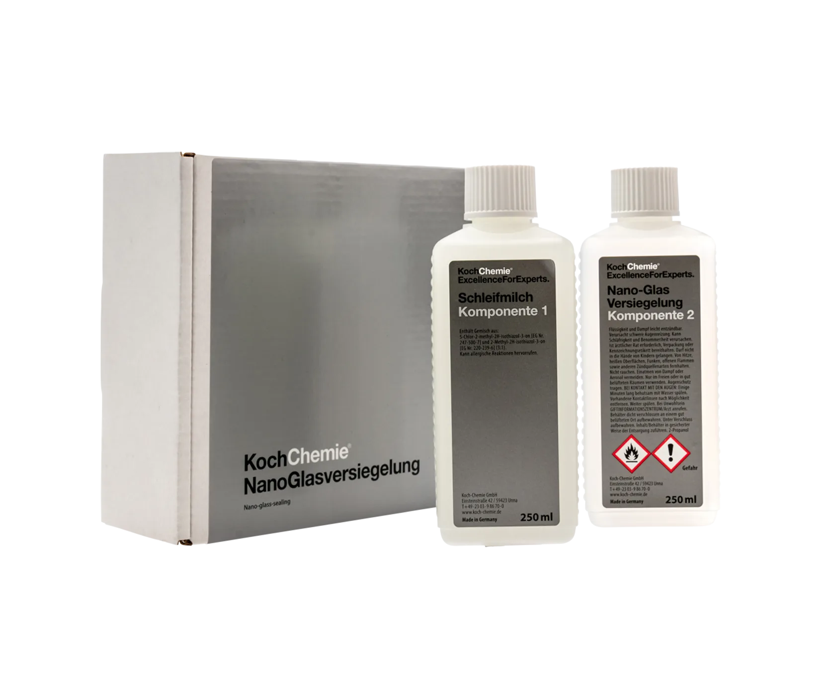 Антидождь Koch-Chemie Nano-Glasversiegelung Set