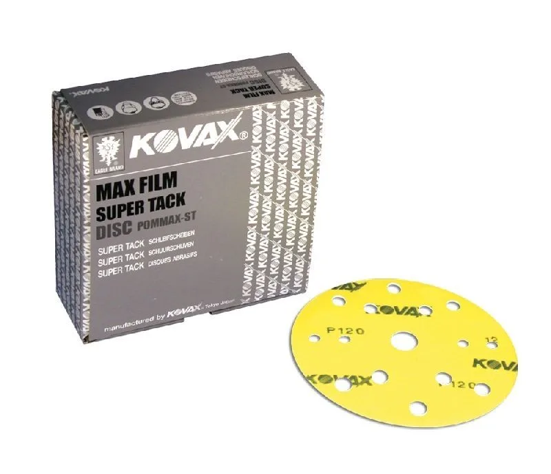Шлифовальный круг KOVAX Maxfilm P80 Ø152 mm 15 holes