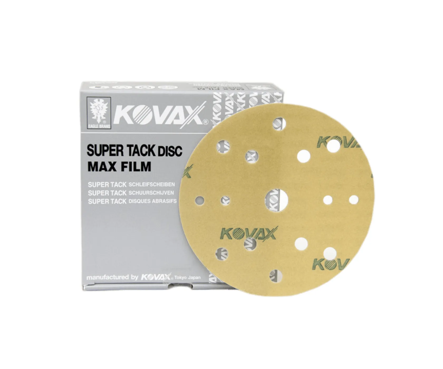Шлифовальный круг KOVAX Maxfilm P80 Ø152 mm Multihole