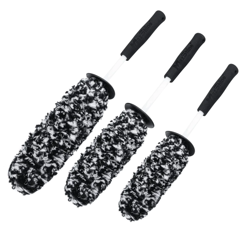 Набор ершей из микрофибры MaxShine Microfiber Wheel Brush Kit