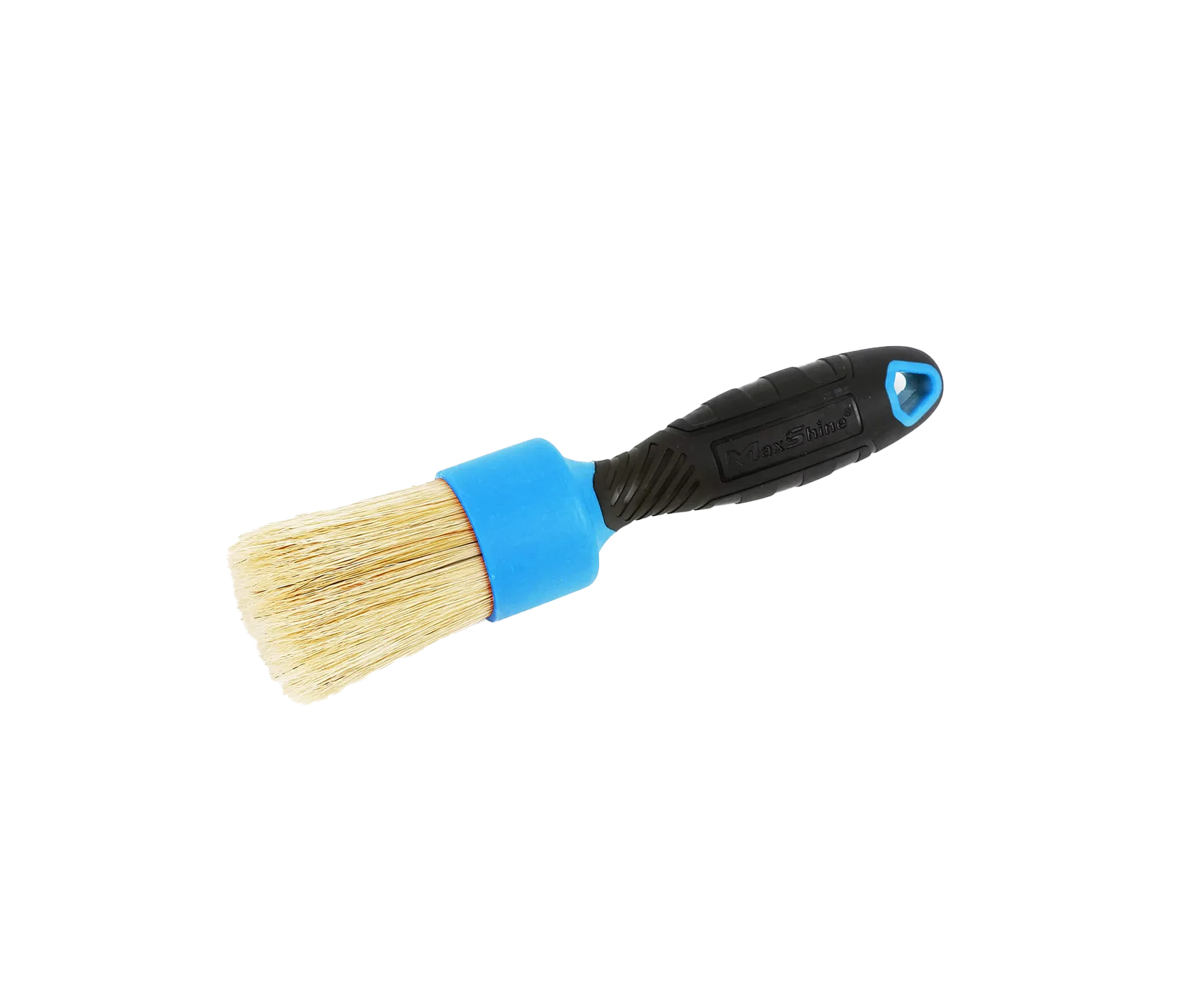 Кисть из натуральной щетины MaxShine Natural Boar's Stubby Brush