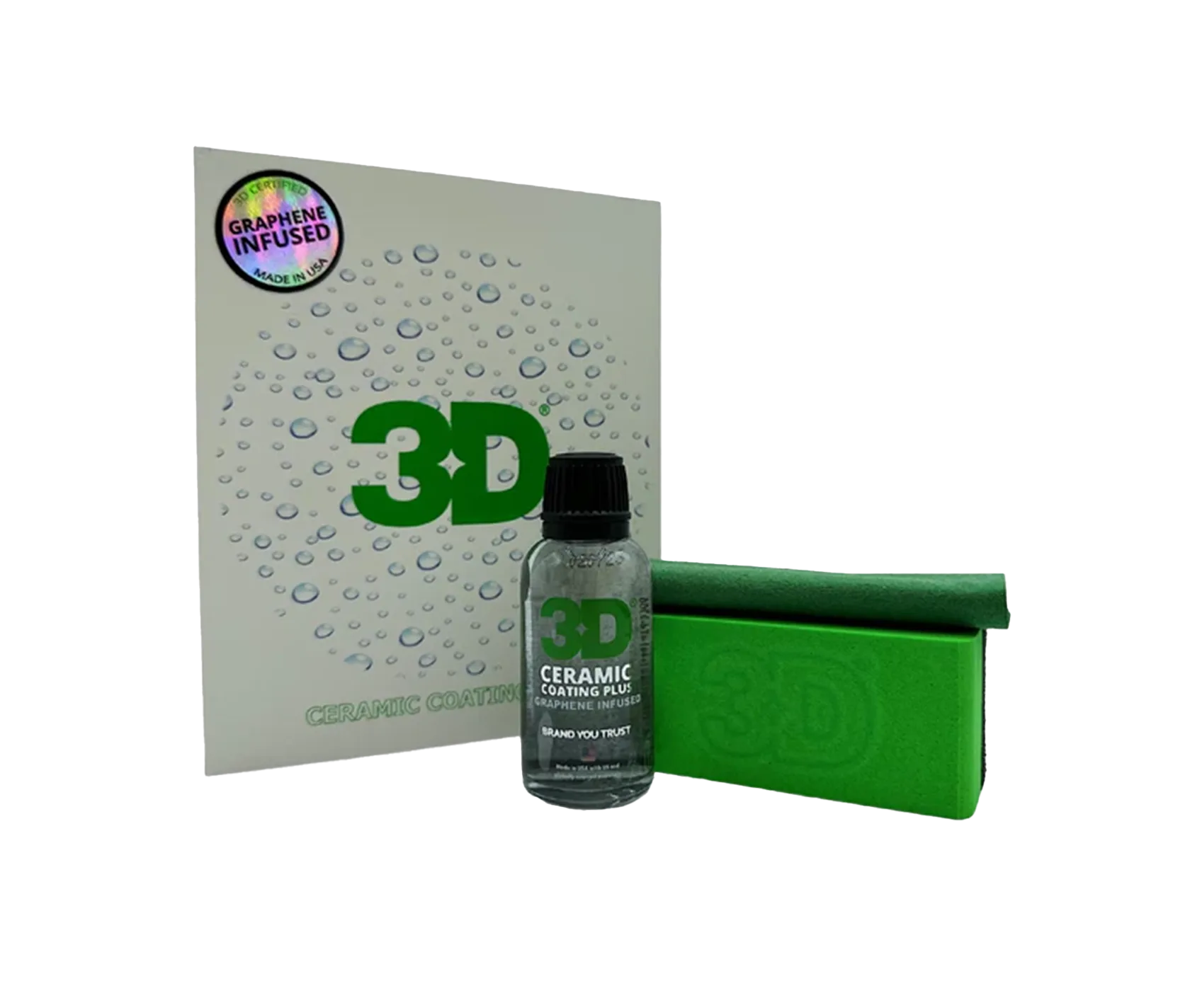Кварцевое покрытие с графеном 3D Ceramic Coating + Graphene Infused