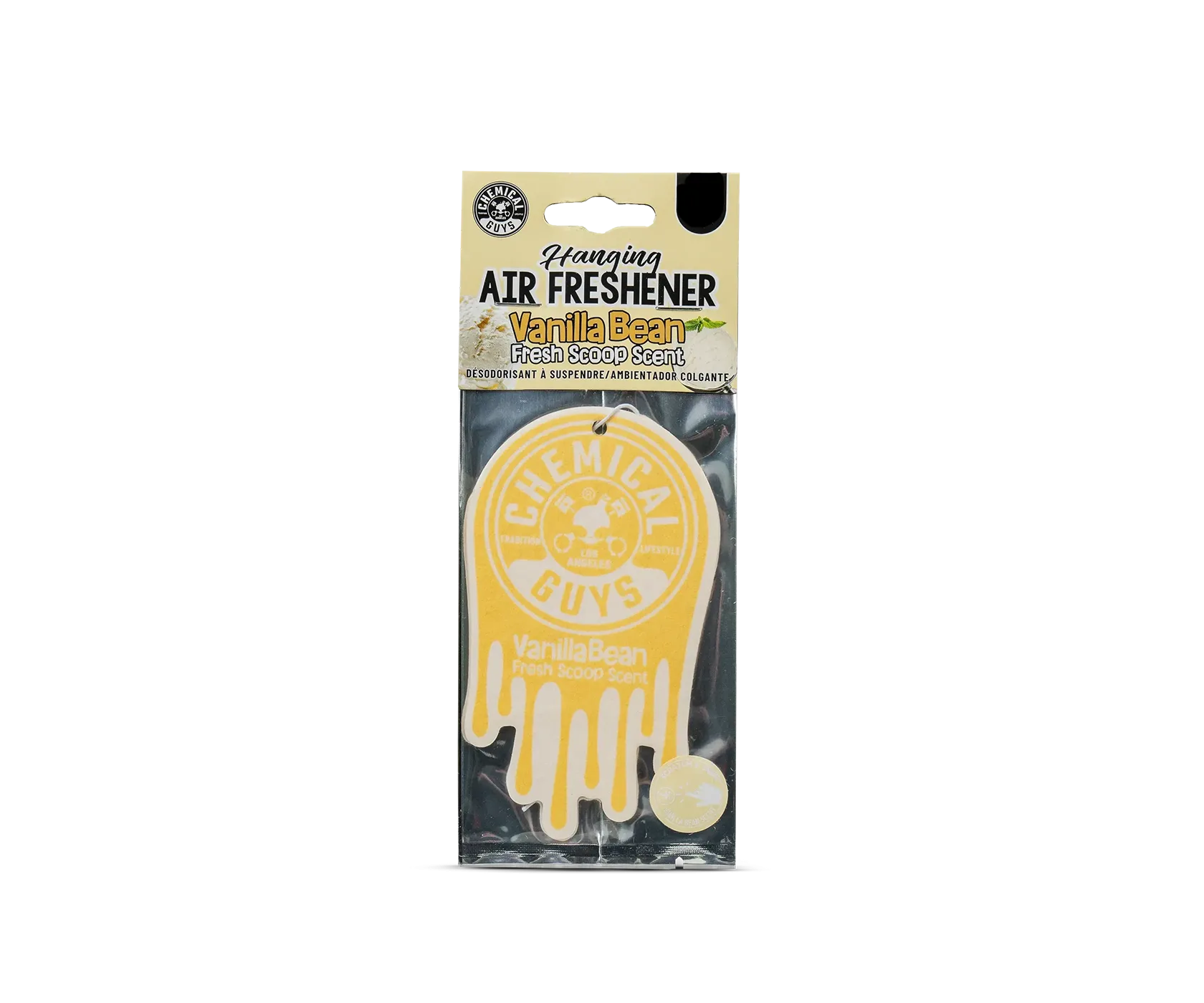 Картонный ароматизатор Chemical Guys Chuy Vanilla Bean Scent