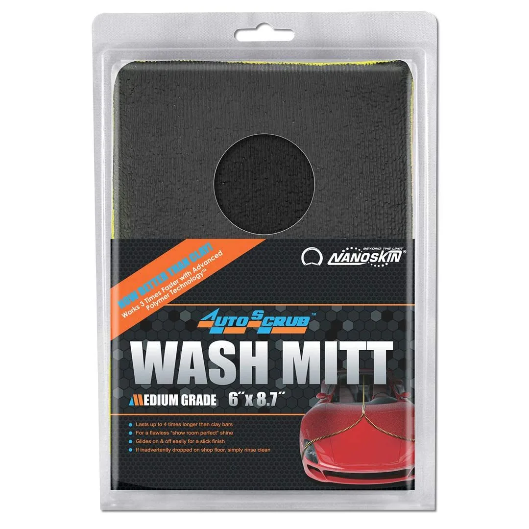 Варежка-автоскраб Nanoskin Autoscrub Wash Mitt Medium Grade