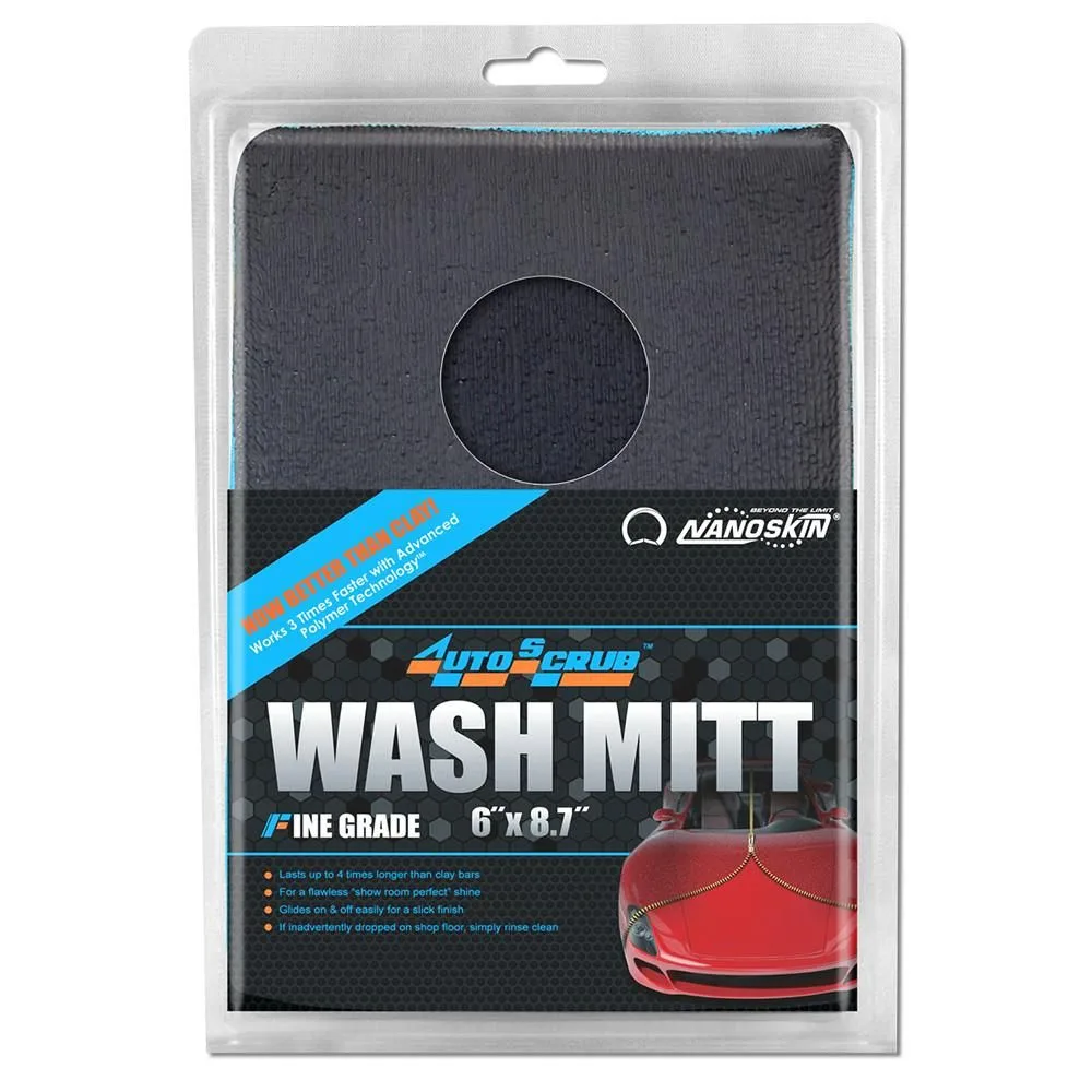 Варежка-автоскраб Nanoskin Autoscrub Wash Mitt Fine Grade