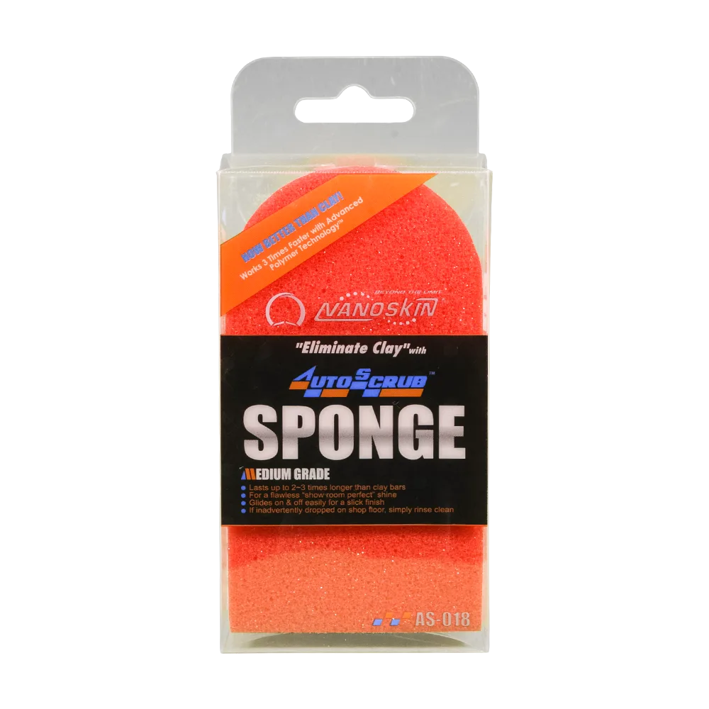 Брусковый автоскраб Nanoskin Autoscrub Sponge Medium Grade