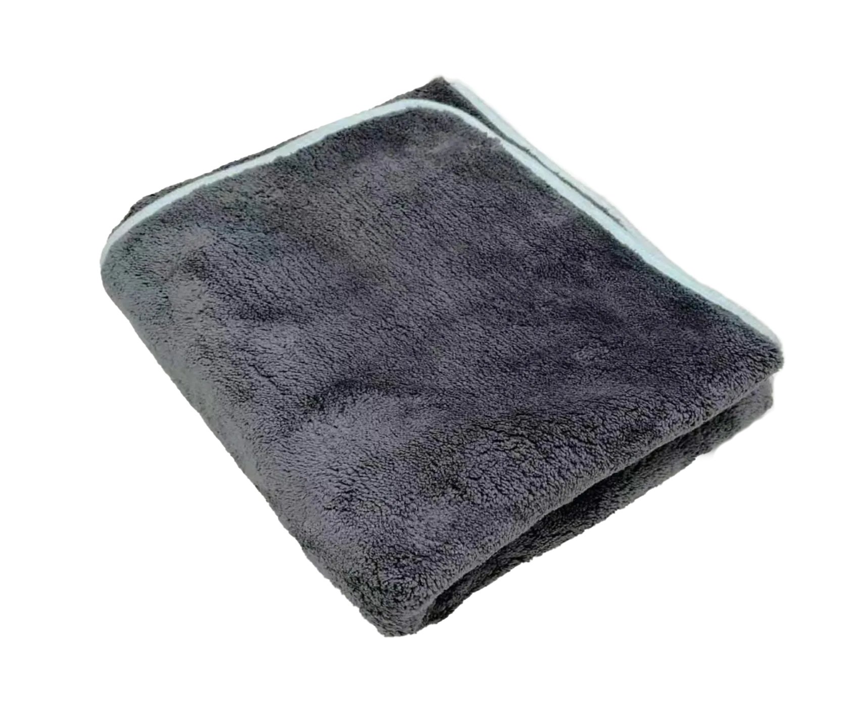 Микрофибровое полотенце CDL Dual Layer Coral Fleece Towel Gray S
