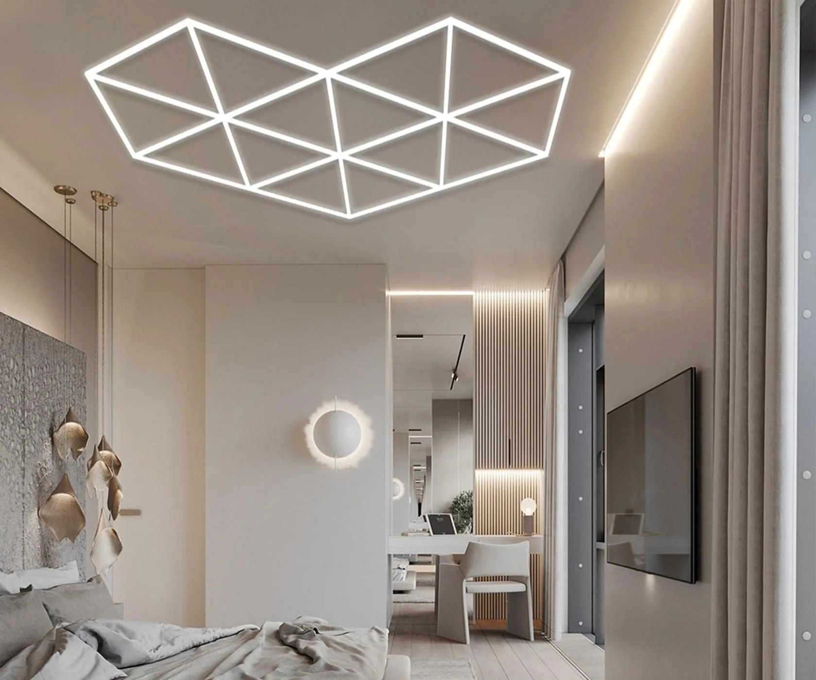 Потолочный светильник CDL LED Heart Shape Light V2