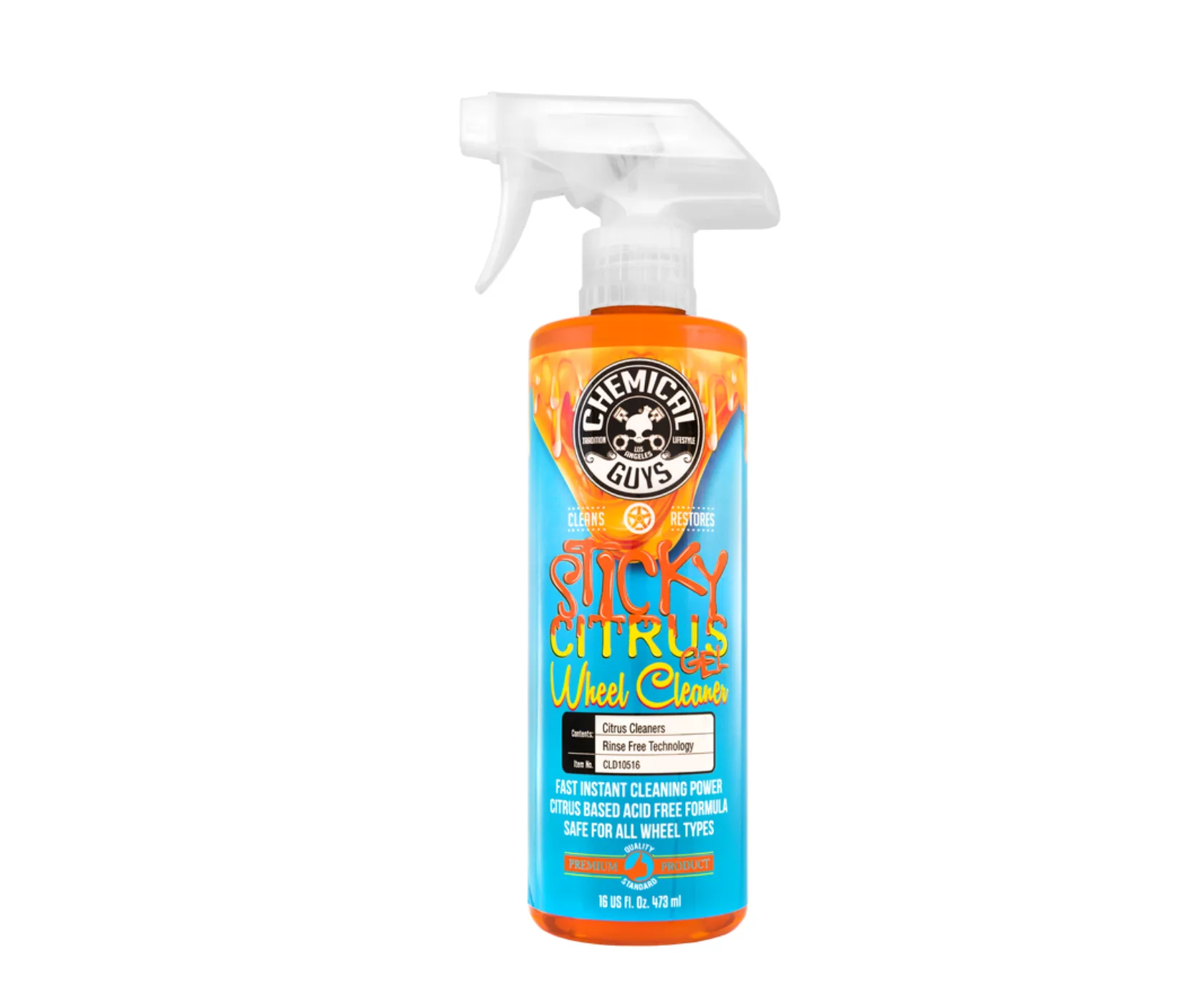 Очиститель колёсных дисков Chemical Guys Sticky Citrus Wheel Cleaner Gel