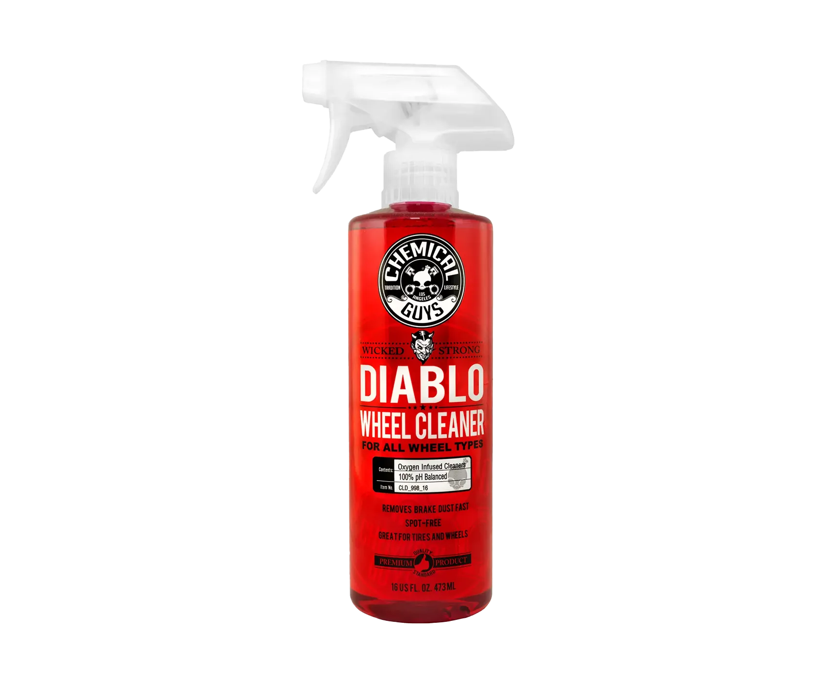Очиститель колёсных дисков Chemical Guys Diablo Gel Oxygen Infused Foam Wheel And Rim Cleaner