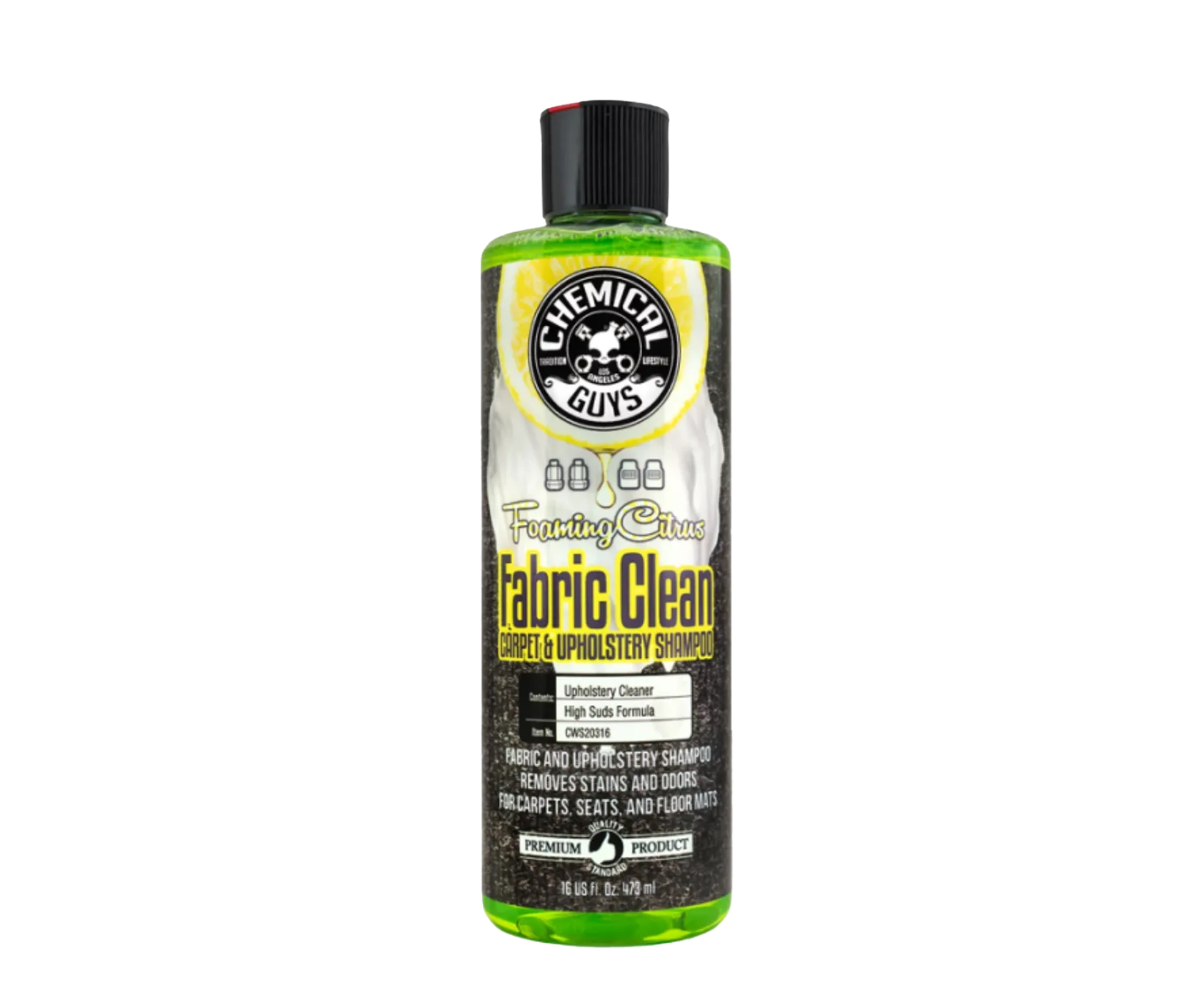 Очиститель Chemical Guys Foaming Citrus Fabric Clean