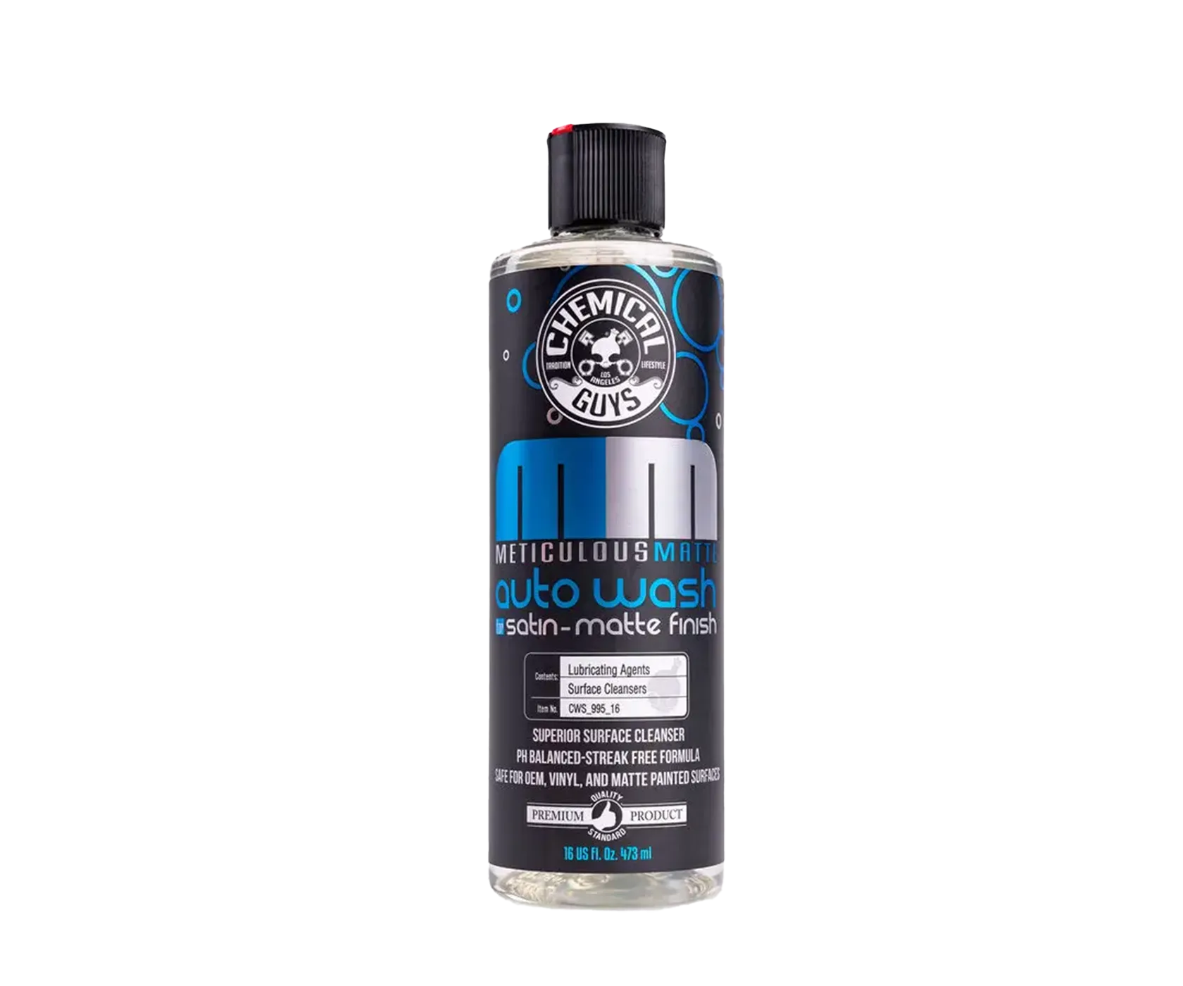 Шампунь Chemical Guys Meticulous Matte Auto Wash For Crisp Satin And Matte Finishes