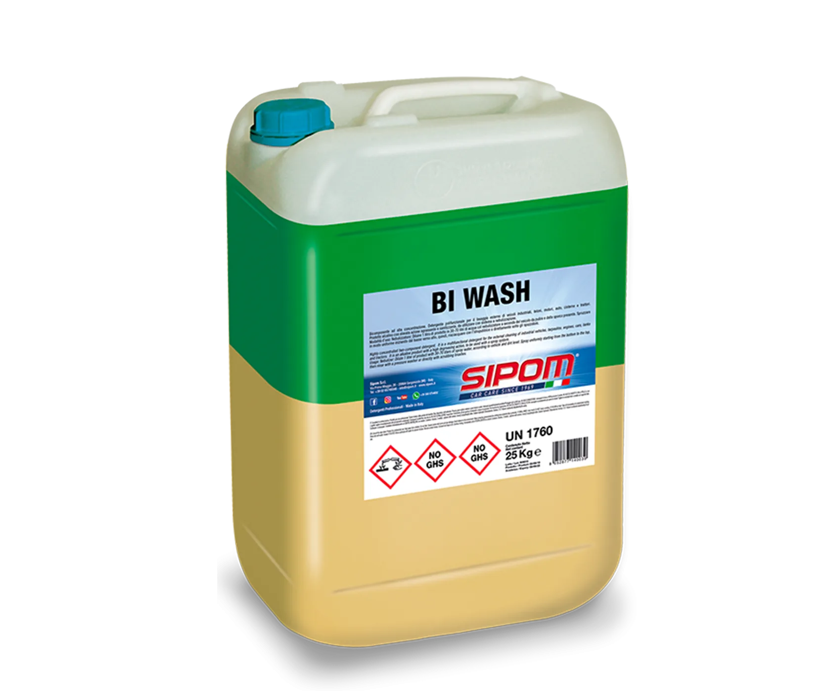 Двухкомпонентный очиститель Sipom Bi Wash