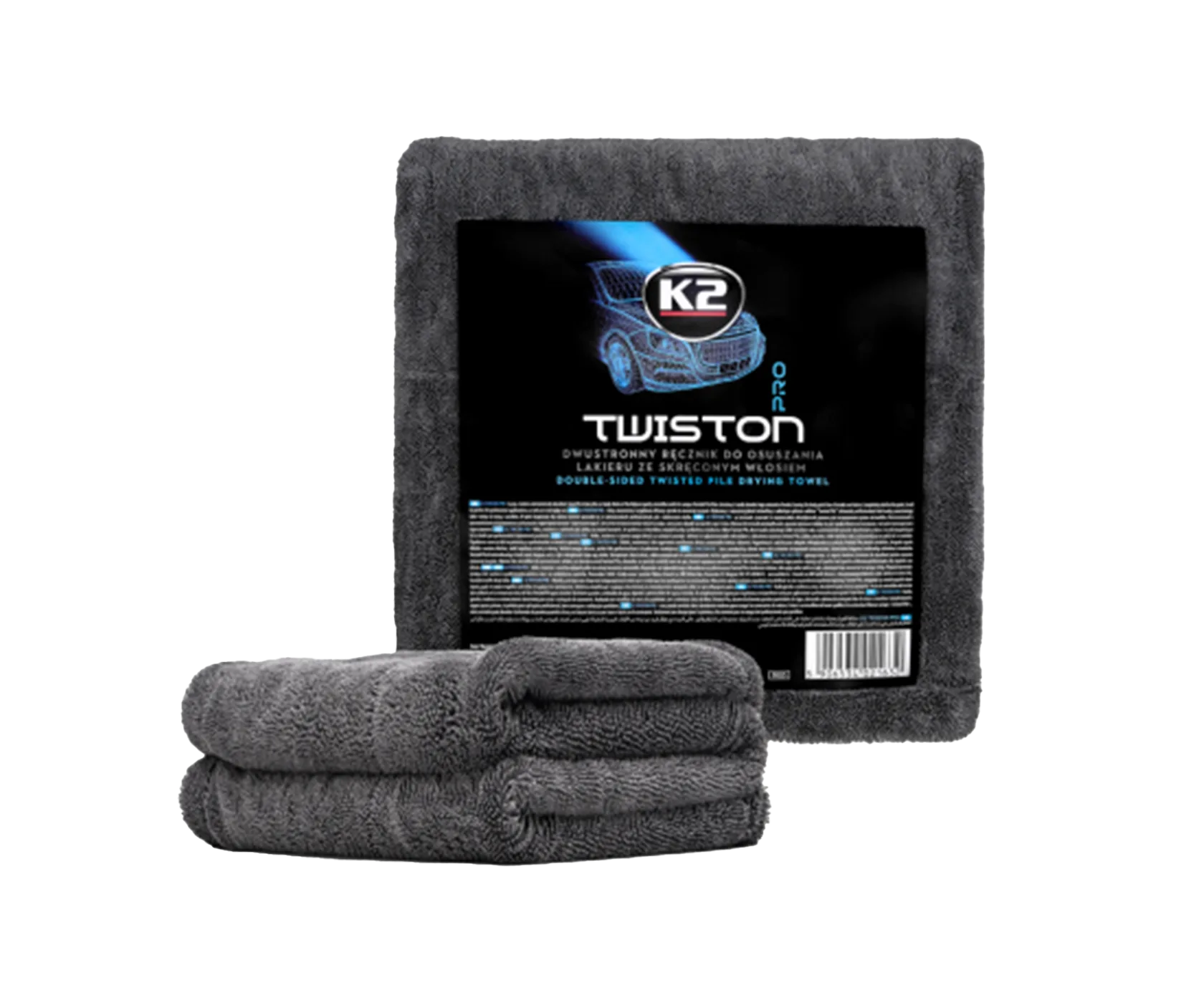 Микрофибровое полотенце К2 Twiston Pro