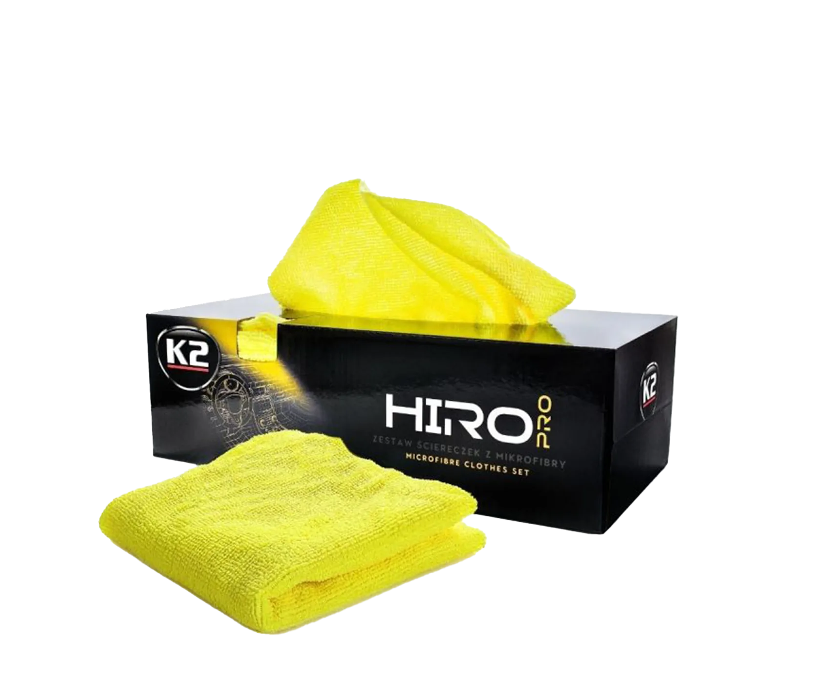 Набор микрофибровых салфеток K2 Hiro Pro