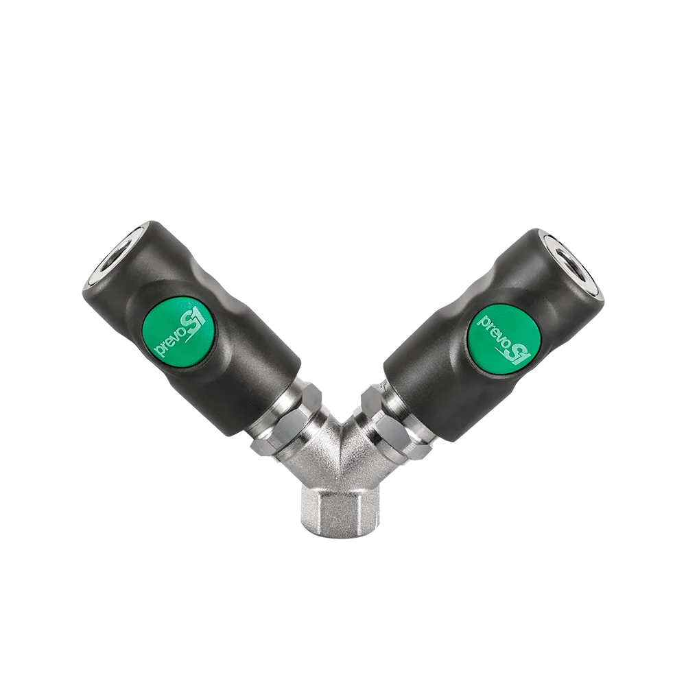 Разветвитель Prevost Paralell Female Thread Twin Coupler G1/2
