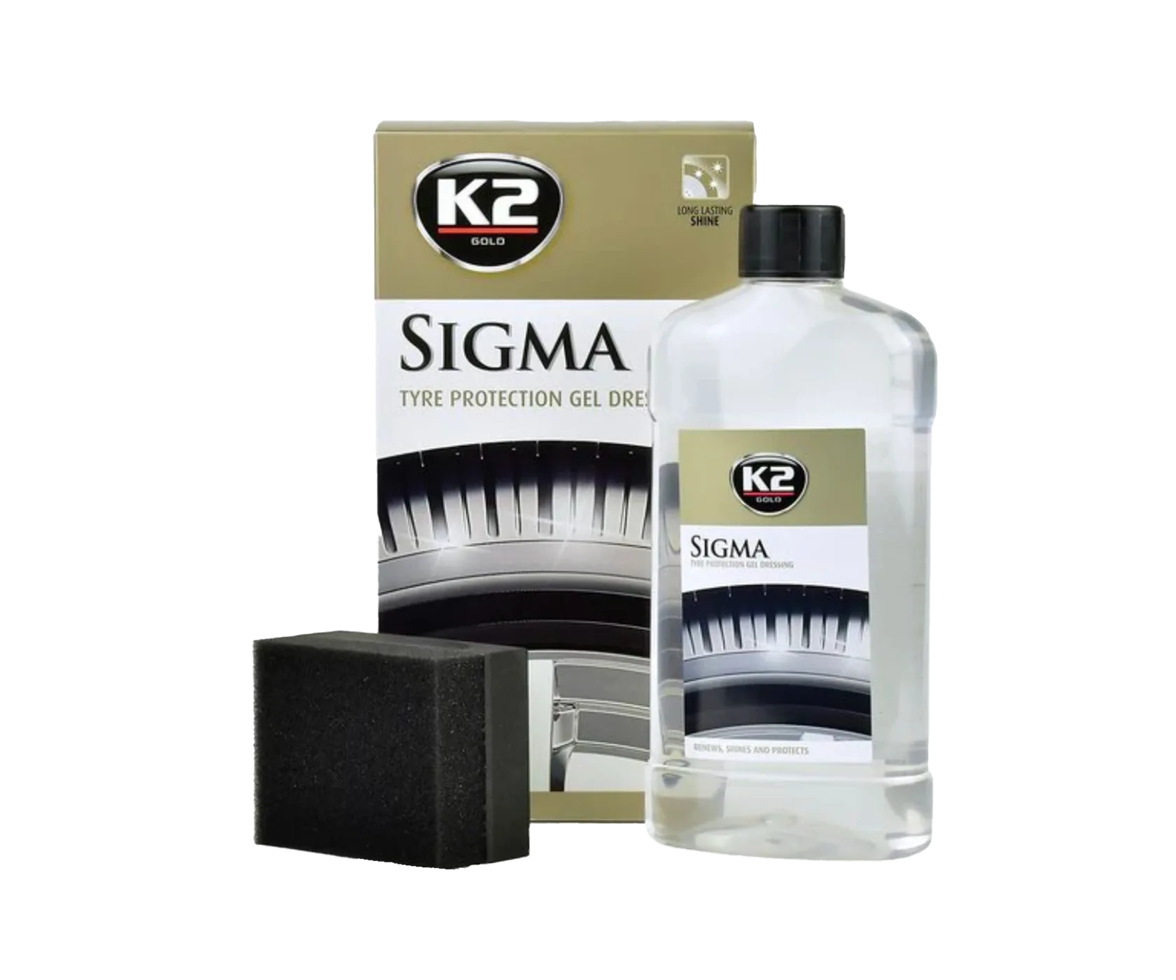 Чернение для шин и пластика K2 Sigma