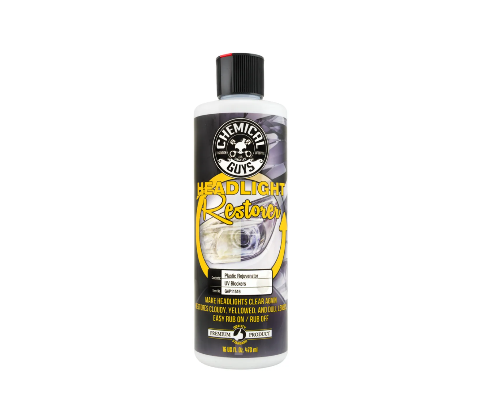 Полировальная паста Chemical Guys Headlight Lens Restorer And Protectant