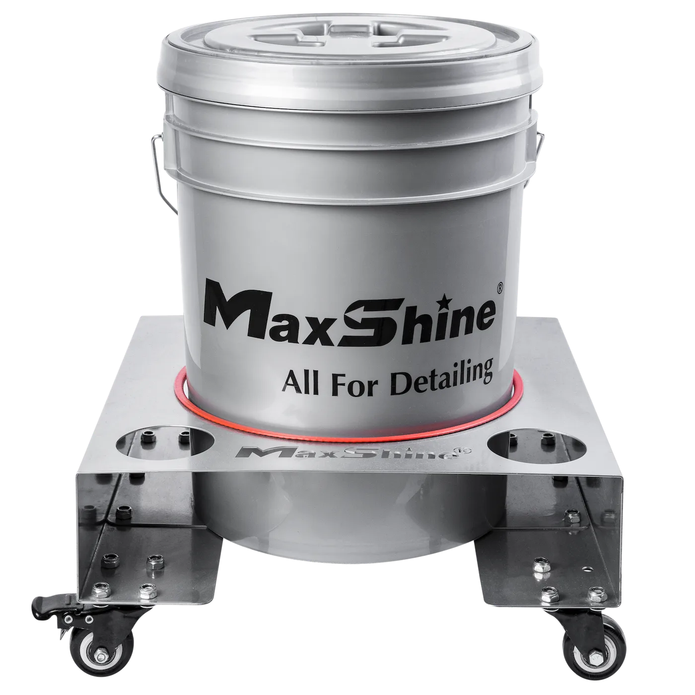 Металлическая тележка MaxShine Metal Bucket Dolly