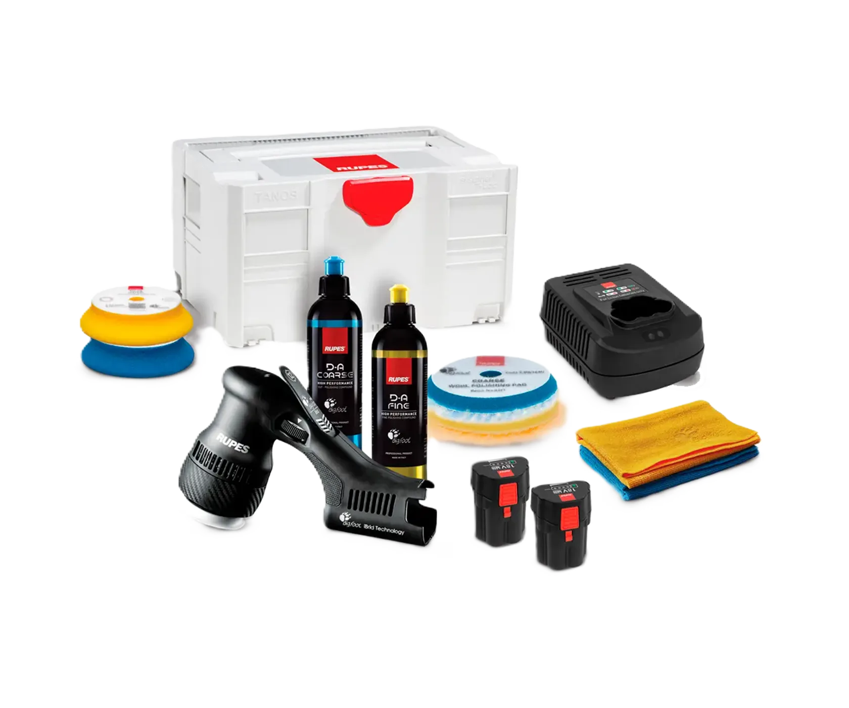 Полировальная машина RUPES HLR75 Mini iBrid Polisher BETA