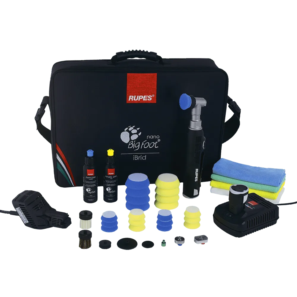 Полировальная машина RUPES iBrid Nano Short Neck DLX