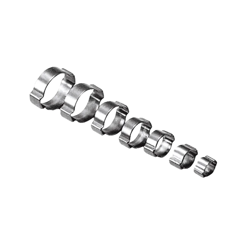 Зажимы для шлангов Prevost INOX Steel Double Ear O Clip Ø5...7 mm