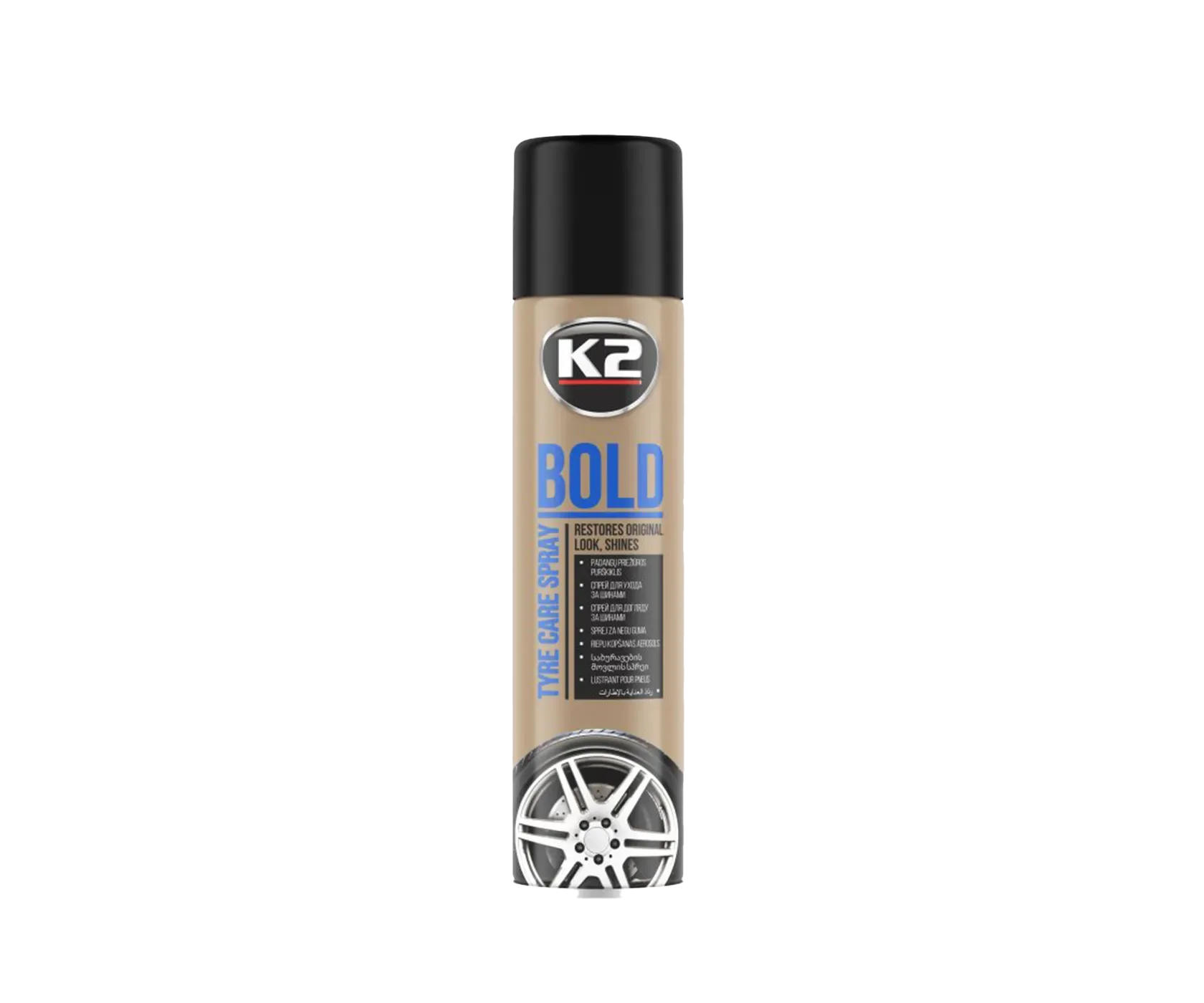 Чернение для шин K2 Bold Aero