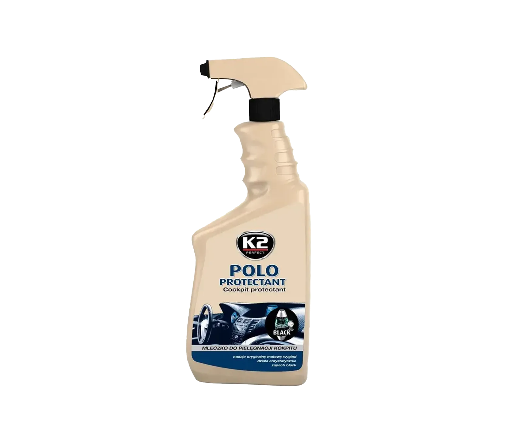 Полироль для торпедо K2 Polo Protectant Black