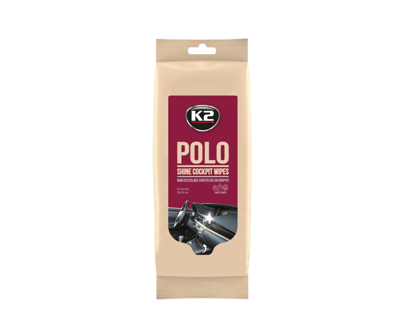 Влажные салфетки K2 Polo Protectant Wipes