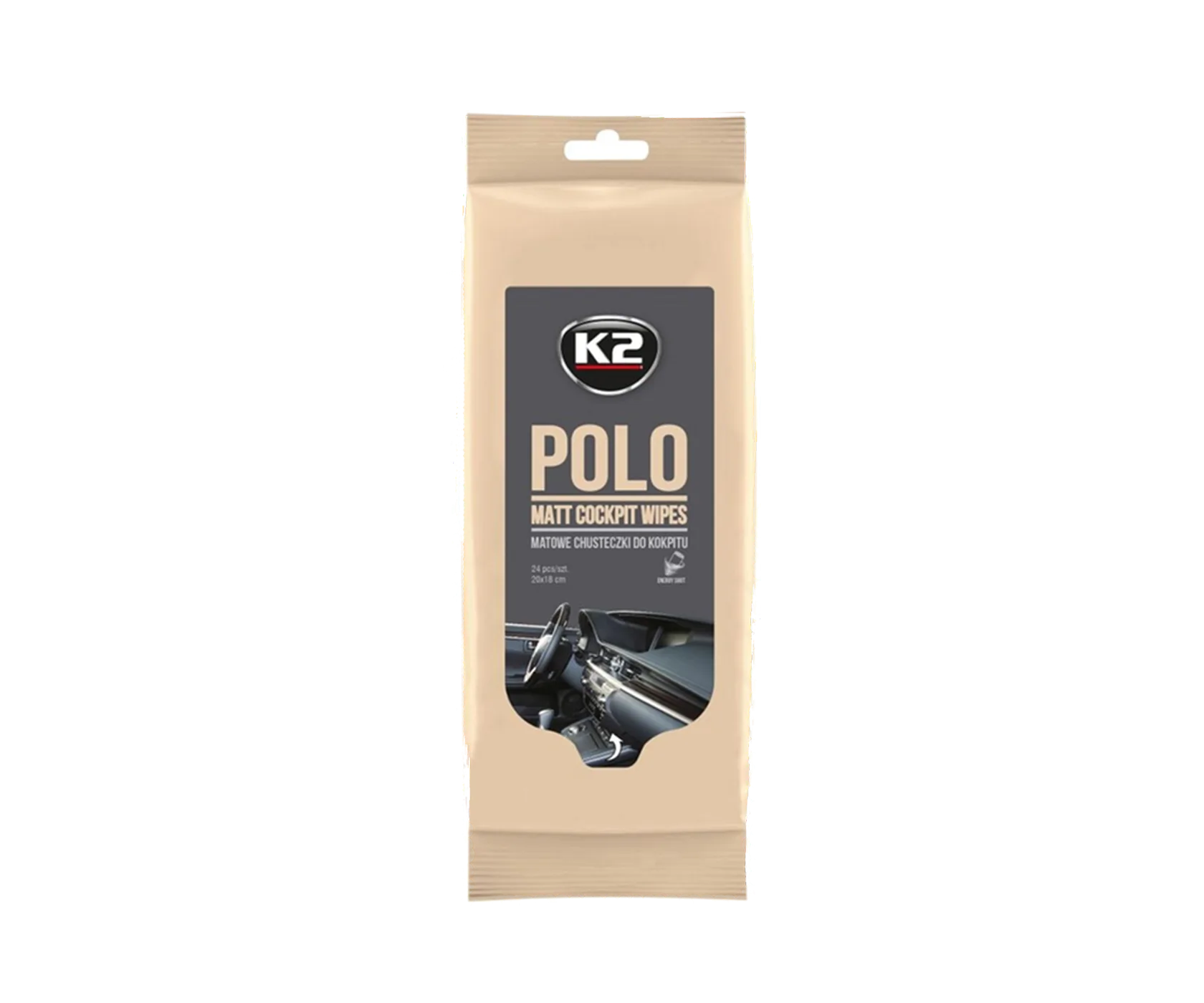 Влажные салфетки K2 Polo Matt Wipes