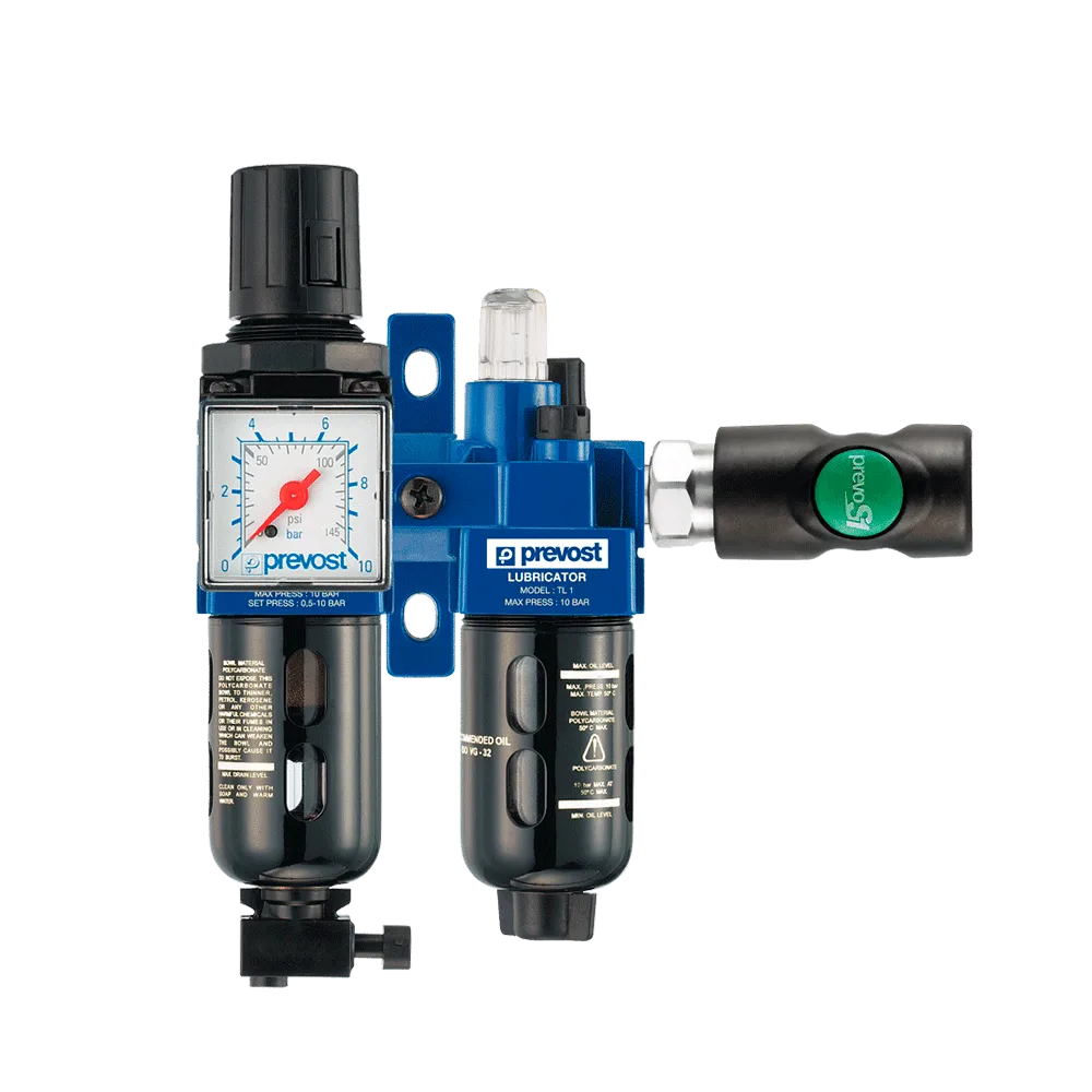 Блок очистки воздуха Prevost ALTO 1 Filter-Regulator-Lubricator with Wall Bracket