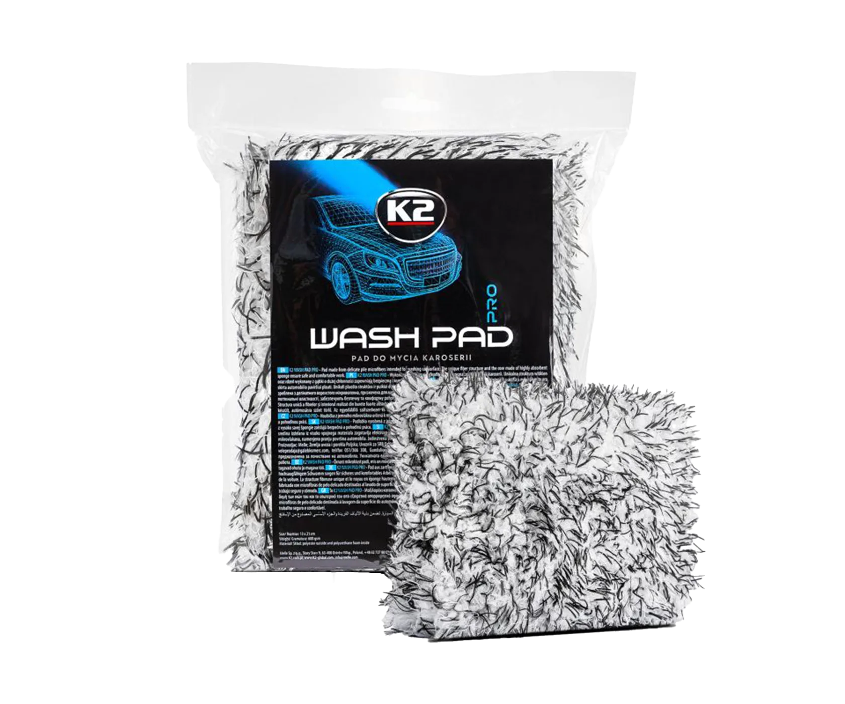 Мочалка из микрофибры K2 Wash Pad